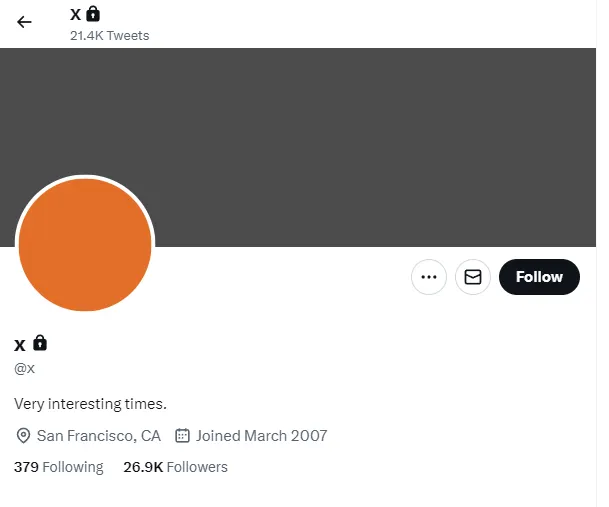@x handle on Twitter
