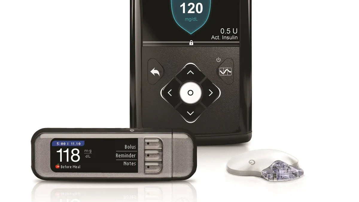 A Medtronics diabetes device