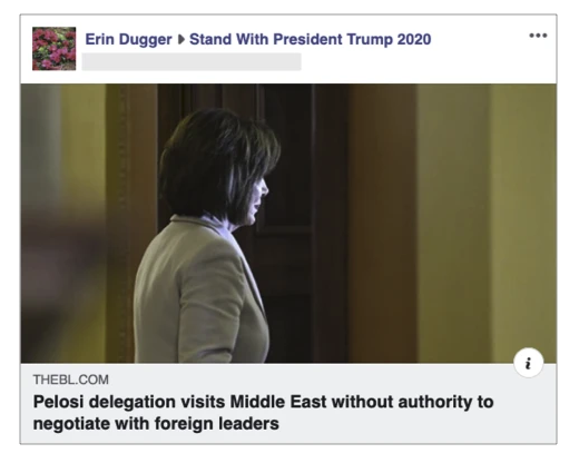 Facebook fake story