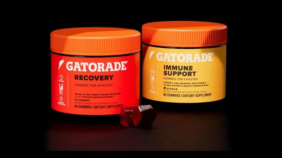 Gatorade, PepsiCo, gummies