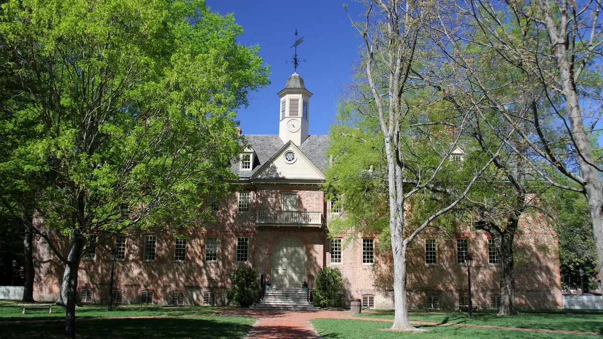 A building on William & Mary's campus.