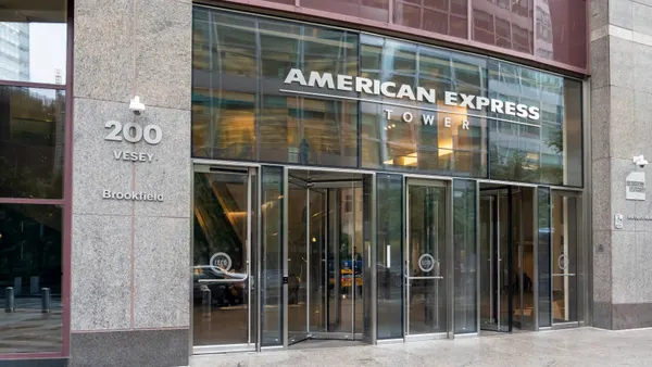 American Express business credit cards spending