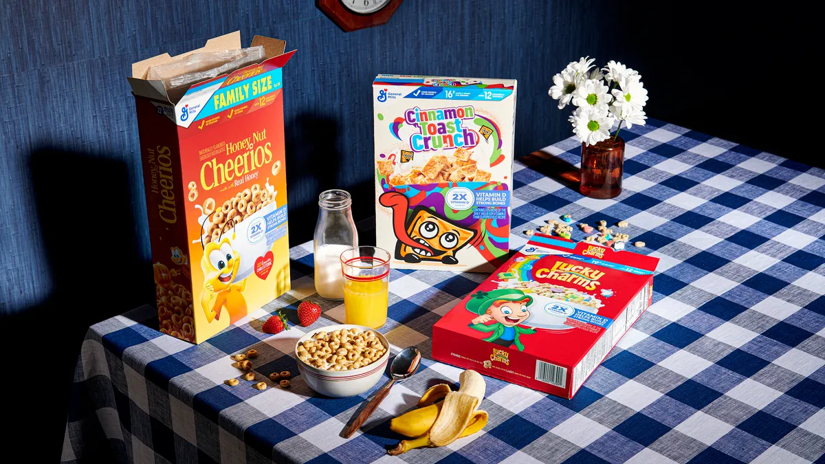 general mills cereal vitamin d