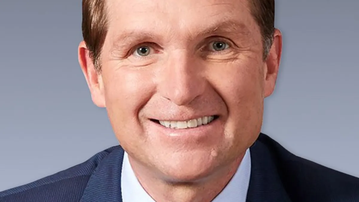 Incoming Wendy's CEO Kirk Tanner smiles in a portrait photograph from his previous role at Pepsi