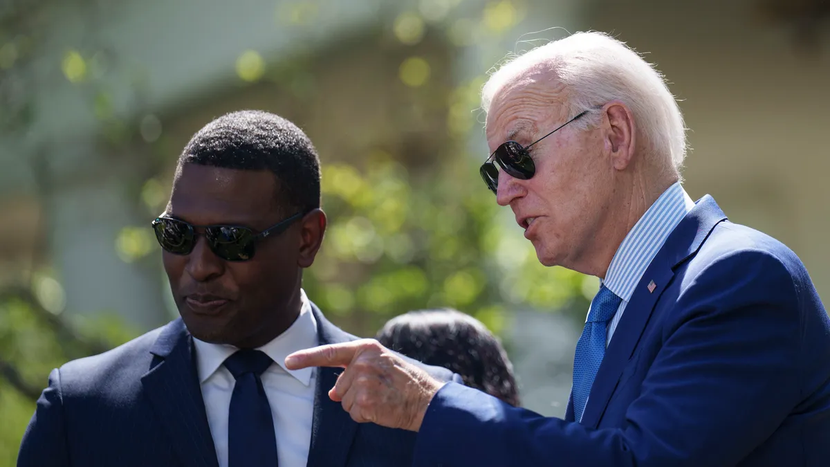 EPA Administrator Michael Regan and President Joe Biden