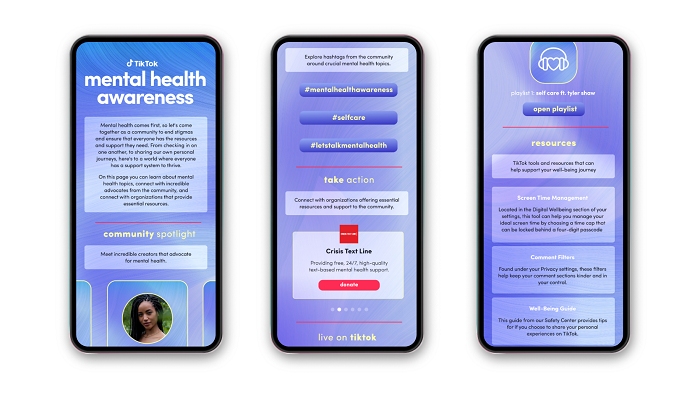 TikTok Mental Health Awareness Month