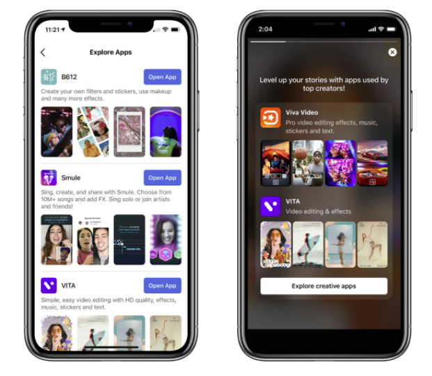 Facebook Creative App Platform