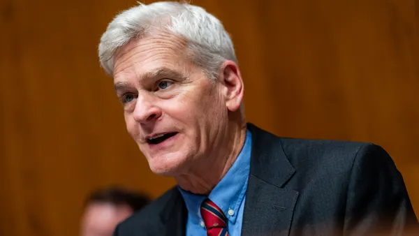 A close-up shot of Bill Cassidy