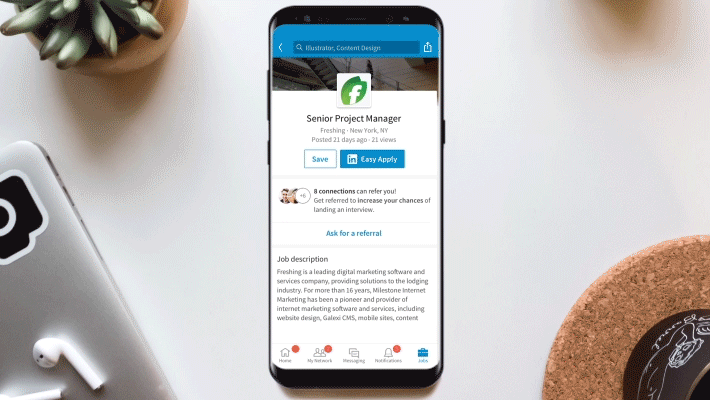 LinkedIn Adds New 'Ask for Referral' Option to Help Job Seekers | Social Media Today