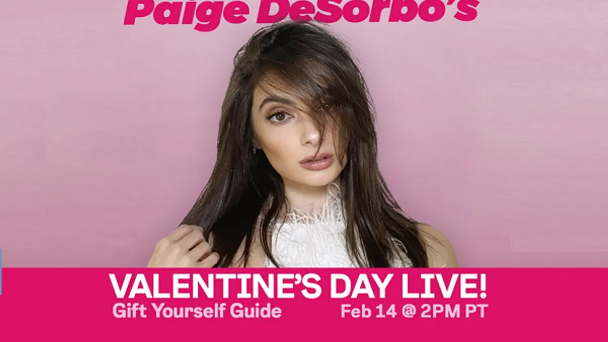 Instagram Valentine's Day shopping