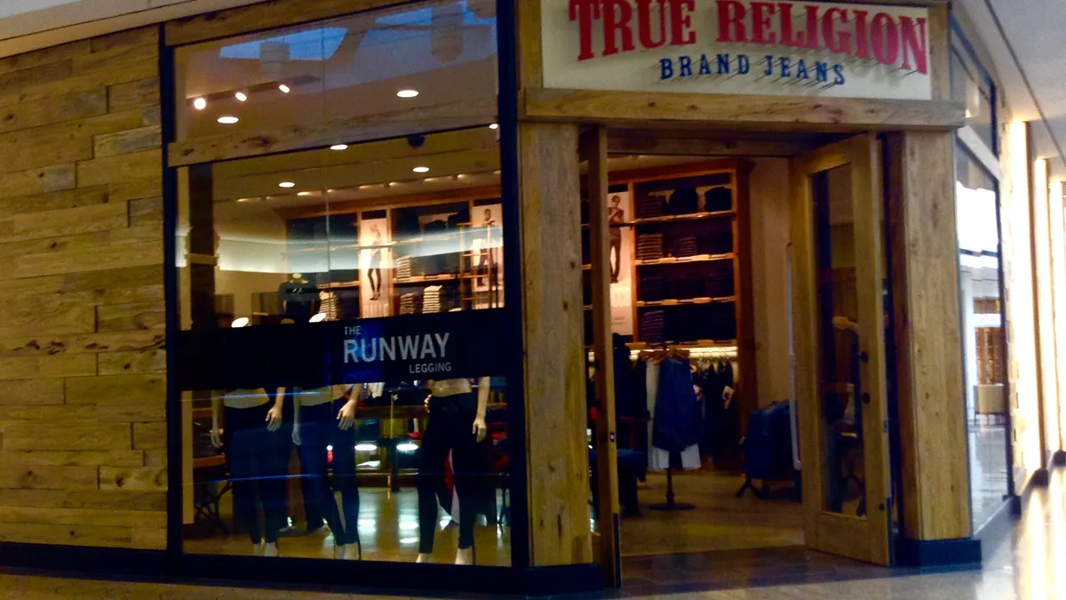 A True Religion storefront