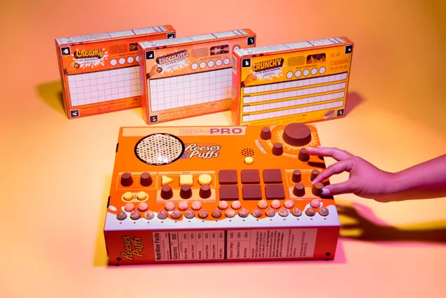 Reese’s Puffs Turns Cereal Boxes Into AR Synthesizers
