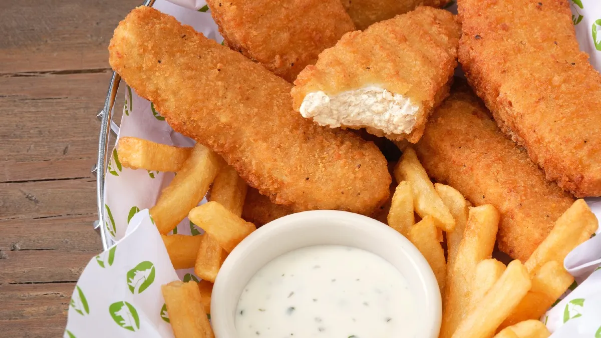 Beyond Meat launched plant-based Beyond Chicken Tenders at foodservice outlets in July 2021.