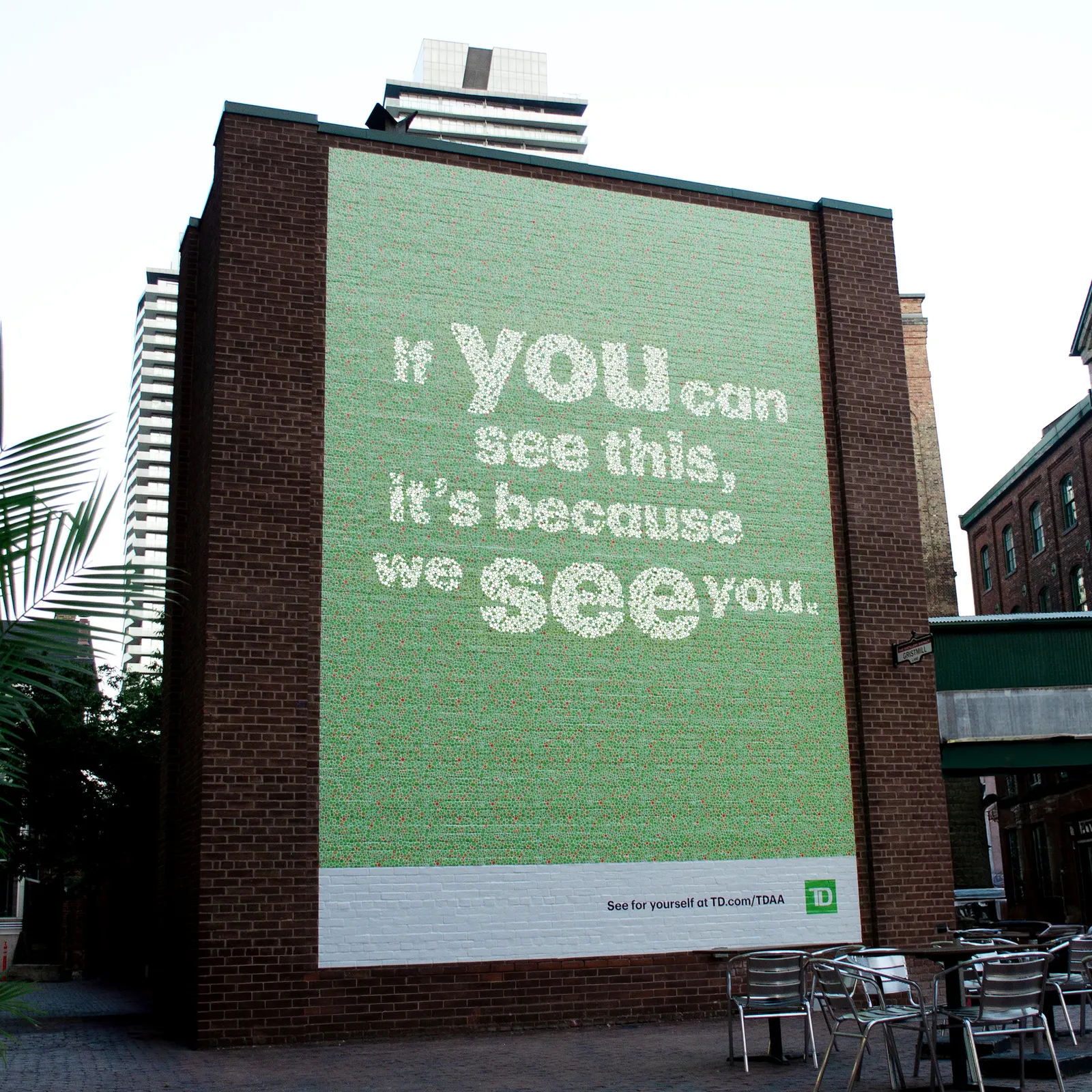 TD Bank&#x27;s Visible Billboard