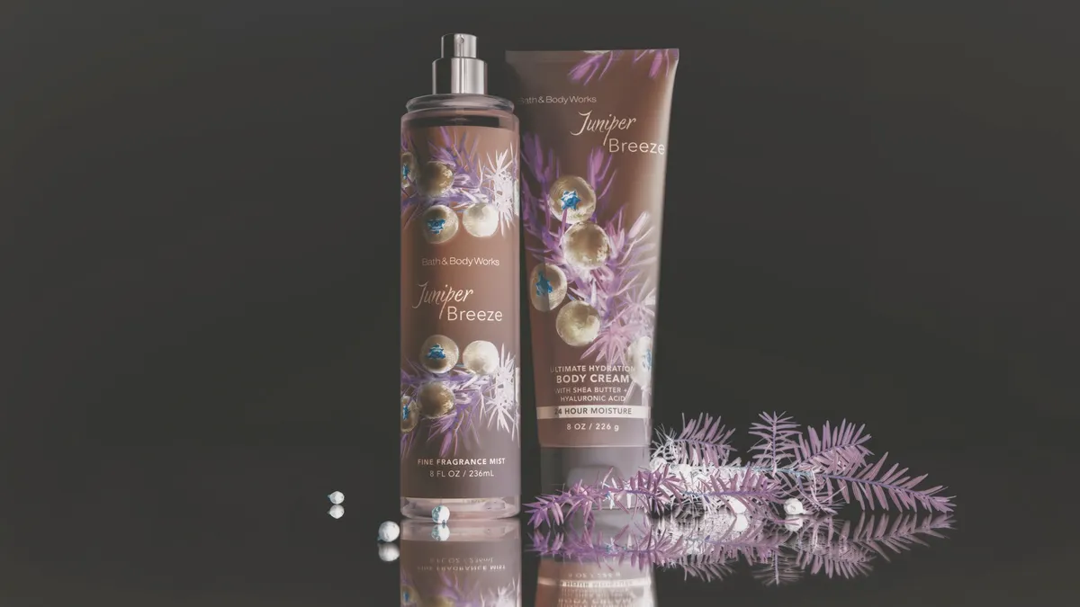 Two Juniper Breeze products from Bath & Body Works