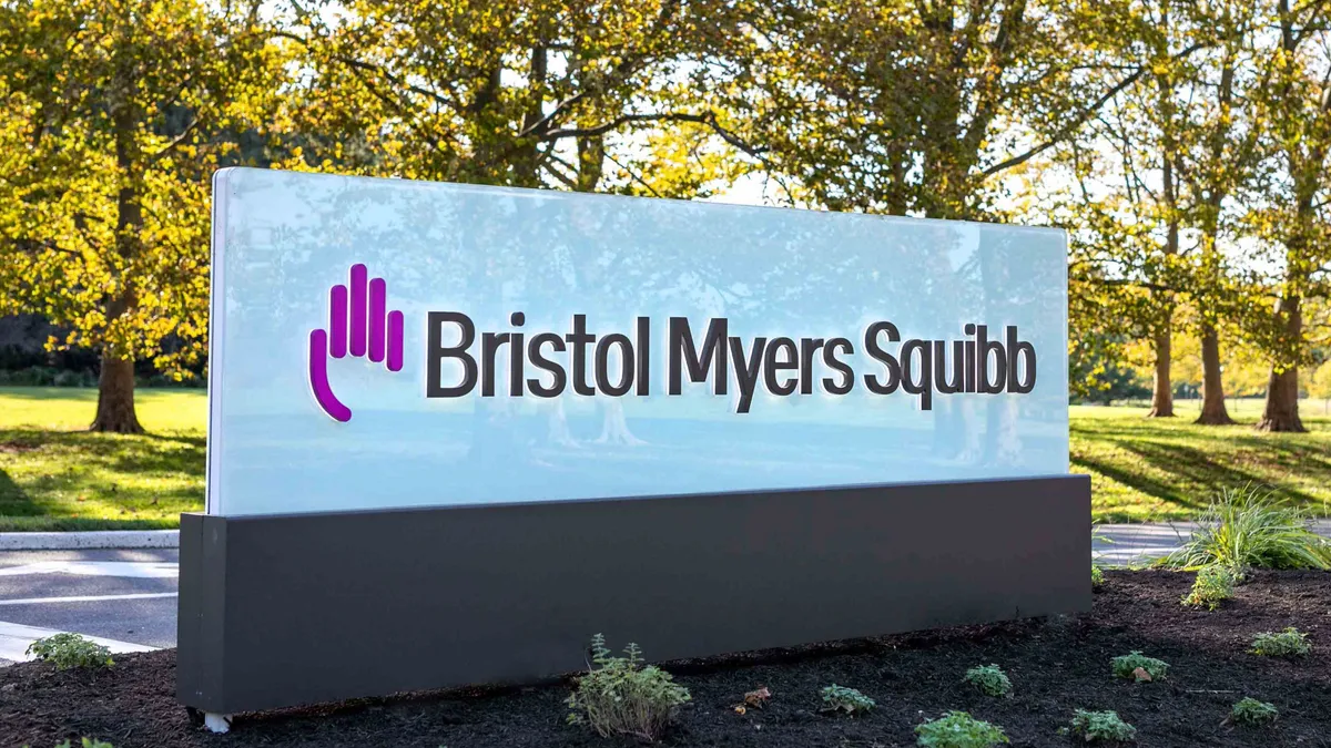 BMS corporate sign