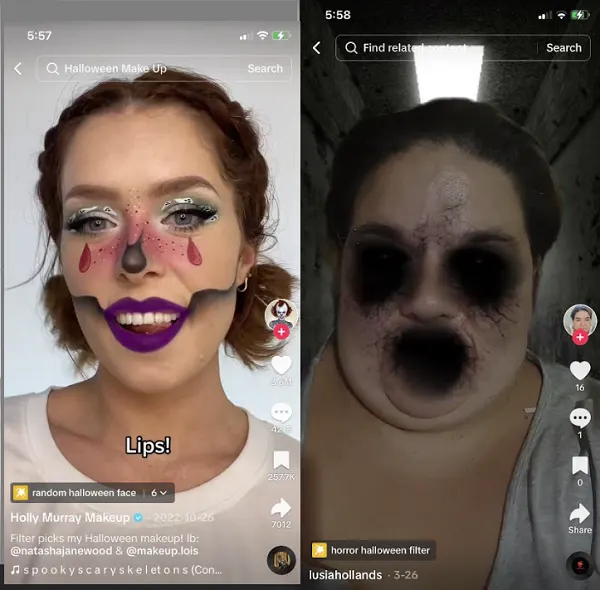 TikTok Halloween