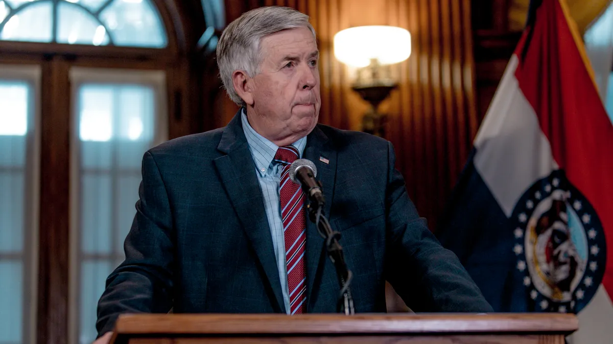 Missouri Governor Mike Parson