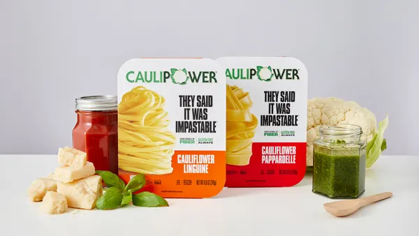 Caulipower's new frozen pasta varieties