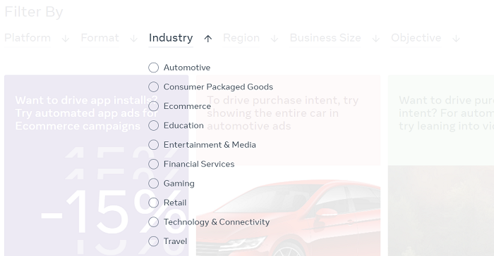 Facebook Creative Guidance Navigator