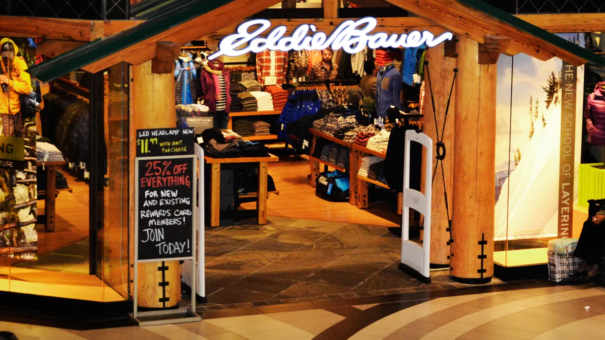 Eddie Bauer storefront