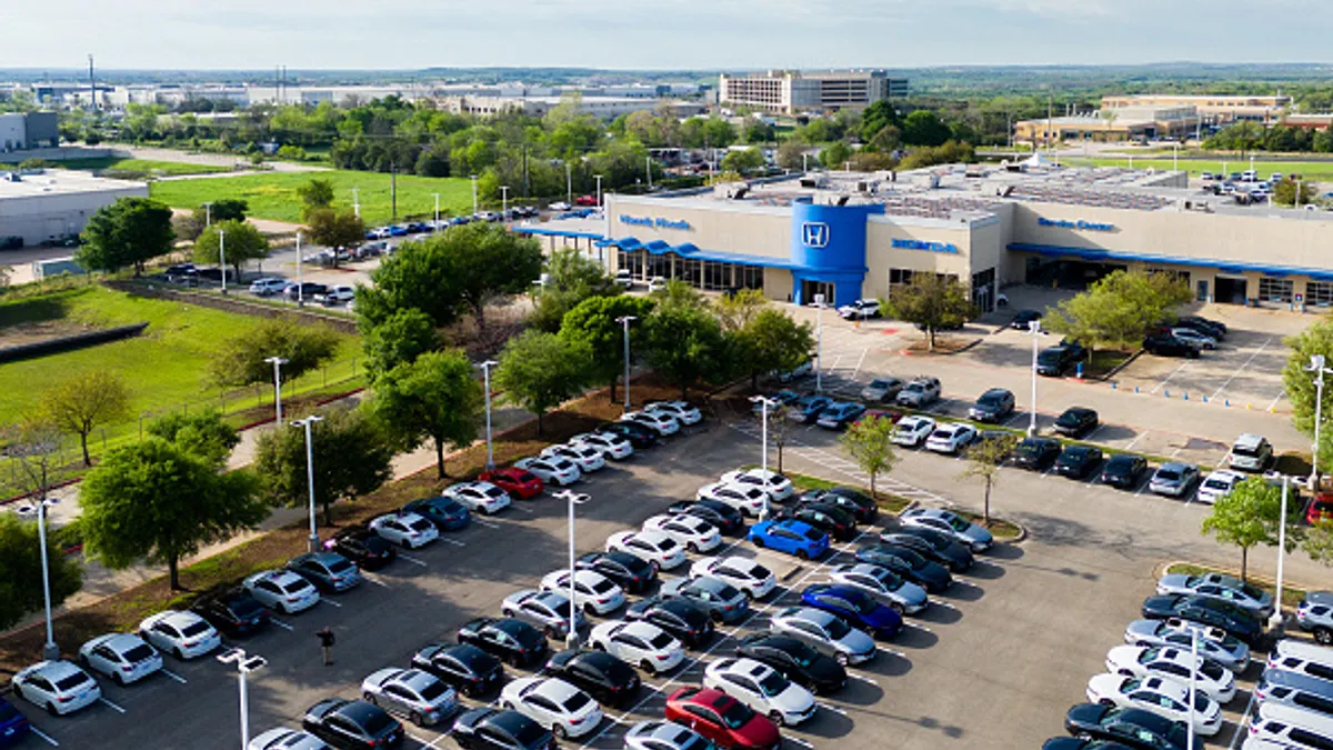 Honda dealership in Austin, Texas in March 2024.