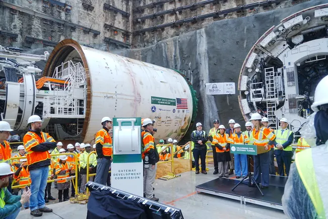 Hudson Tunnel Project Begins Boring with $16 Billion Investment