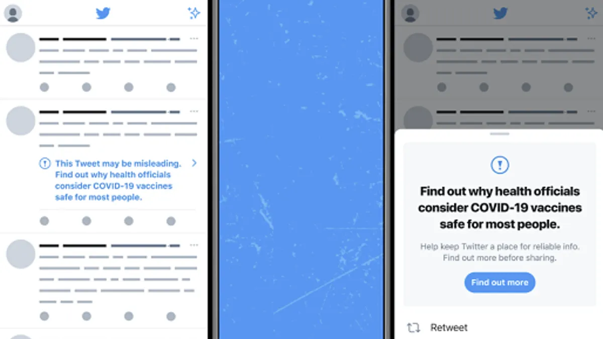 Twitter COVID-19 misinformation