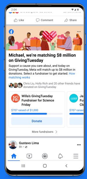 Facebook Giving Tuesday