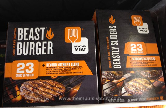 Beyond Meat Beast Burger food startup