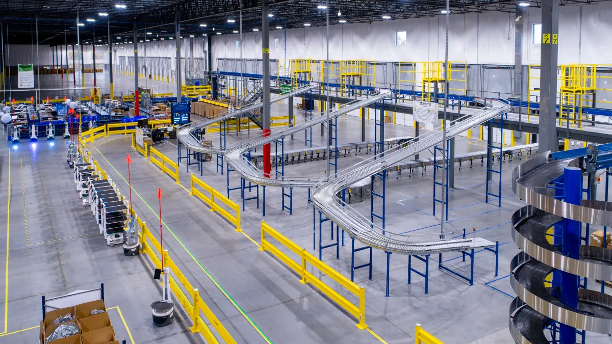 Clean fulfilment plant