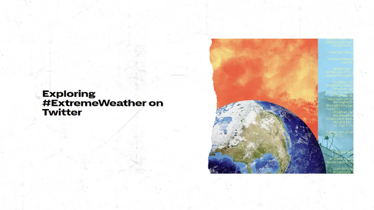 Twitter Extreme Weather research
