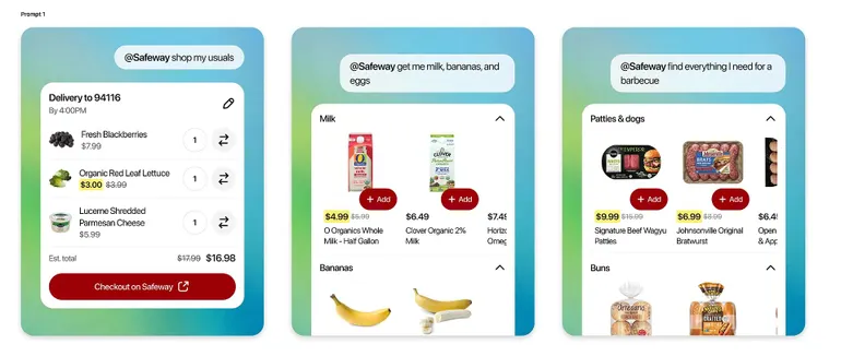 Safeway plugin comes to ChatGPT