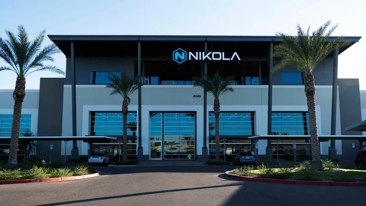 Shot of Nikola headquarters