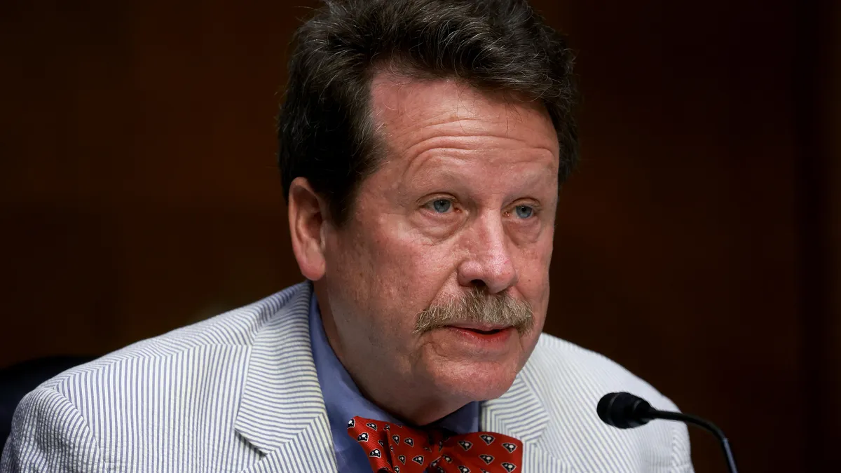 FDA Commissioner Robert Califf speaks during the COVID Federal Response Hearing on Capitol Hill on June 16, 2022.