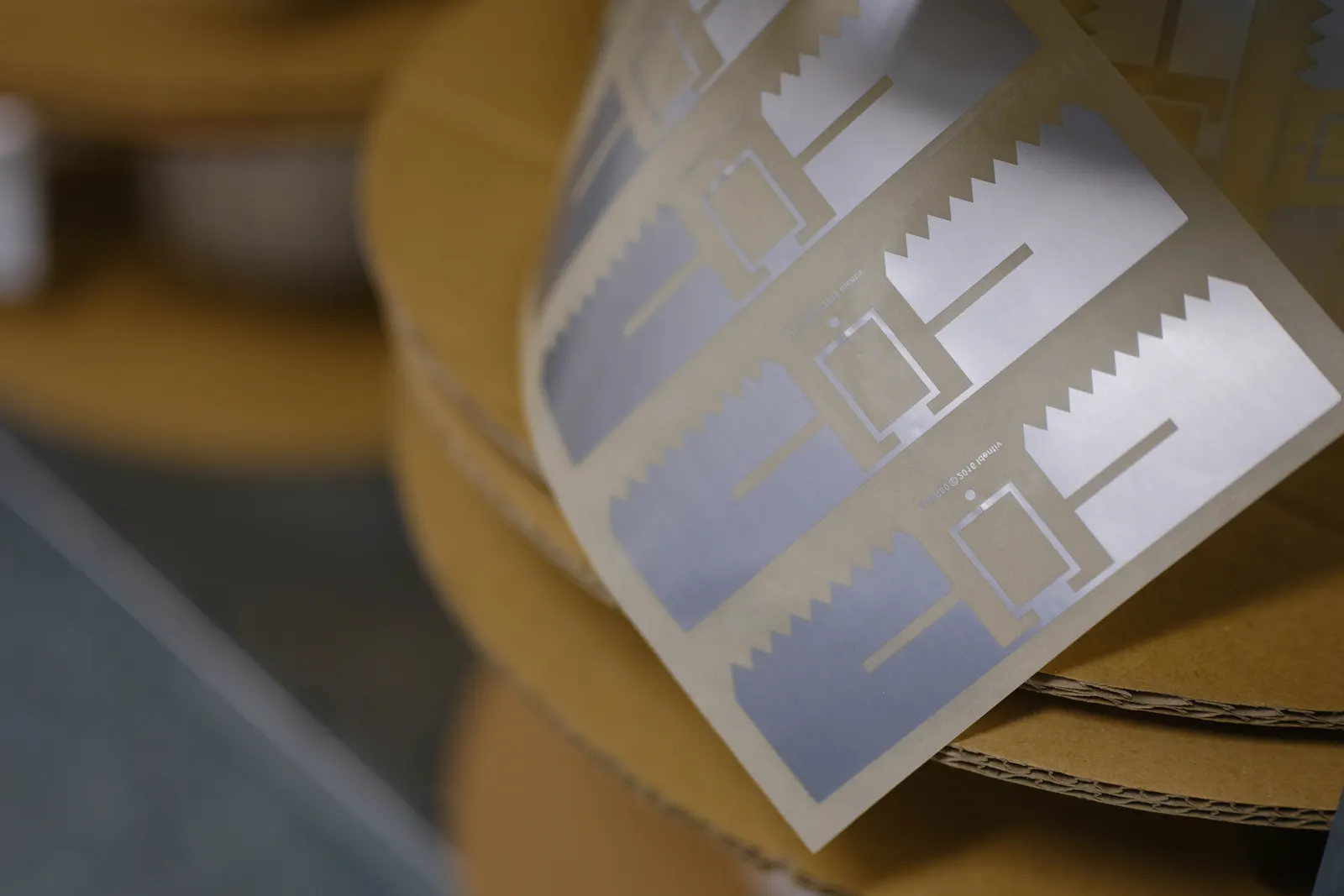 A close up of an RFID device.