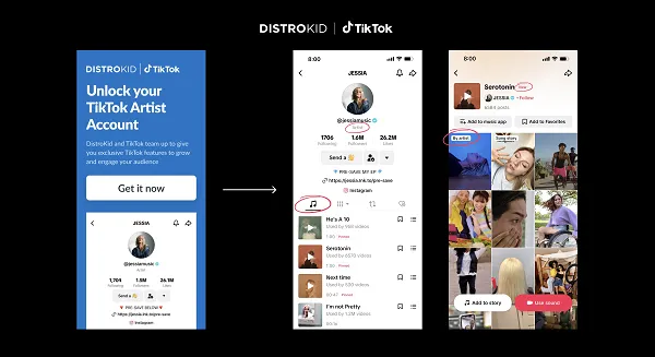 TikTok DistroKid