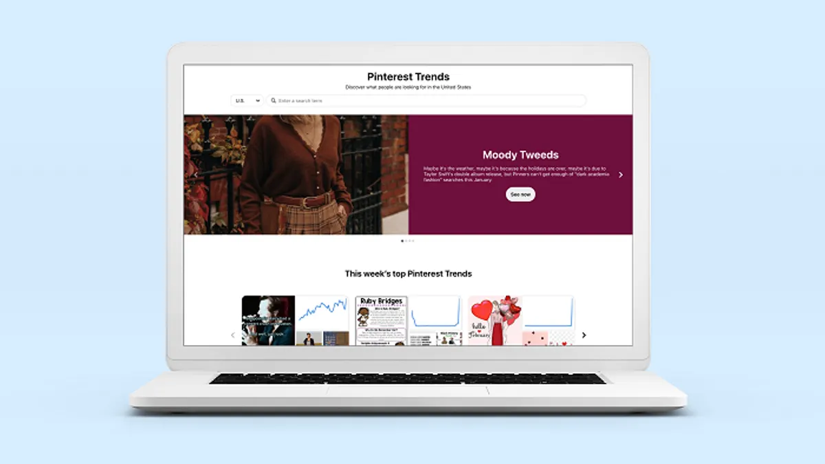 Pinterest trends tool
