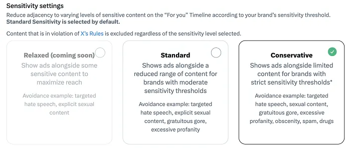 X Brand Sensitivity Settings