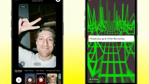 Snapchat update