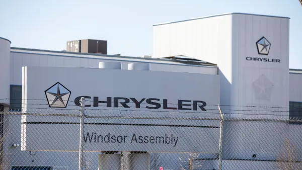 Stellantis Windsor Assembly plant on Ap. 1, 2025