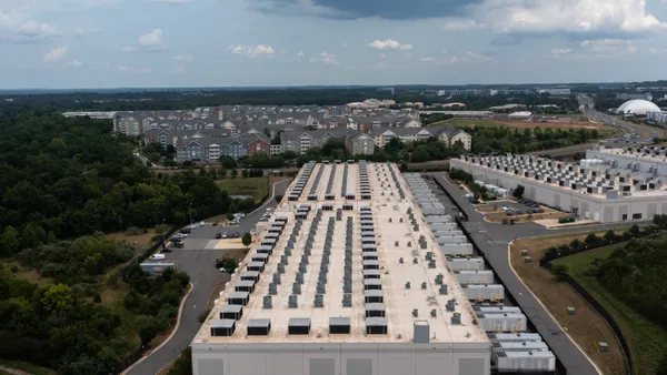 Amazon Web Services data center in Ashburn, Va