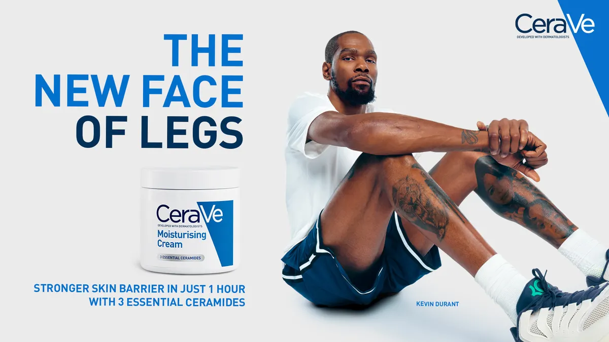 Kevin Durant for CeraVe