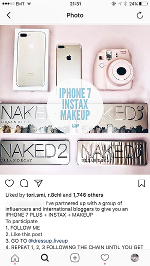 Instagram loop example