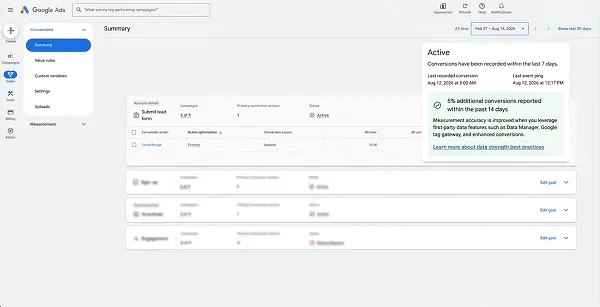 Google data manager