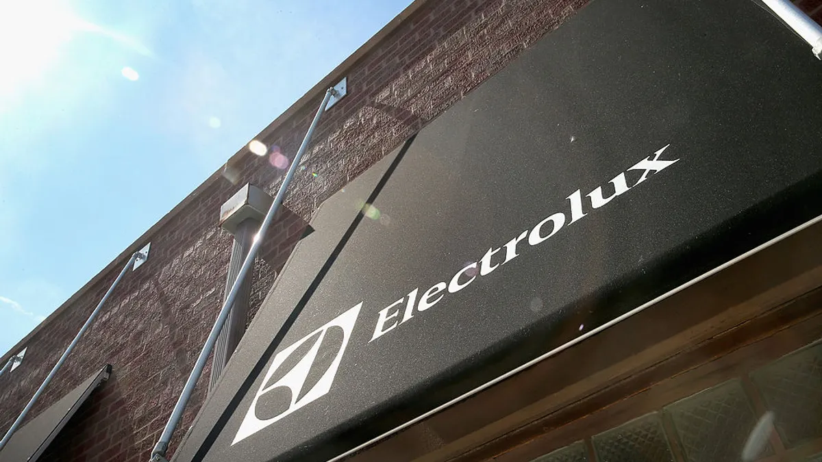 Electrolux sign