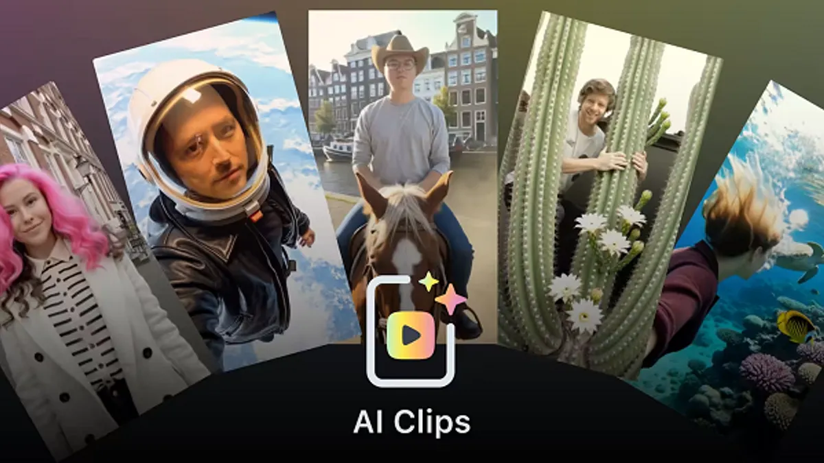 Snapchat AI clips