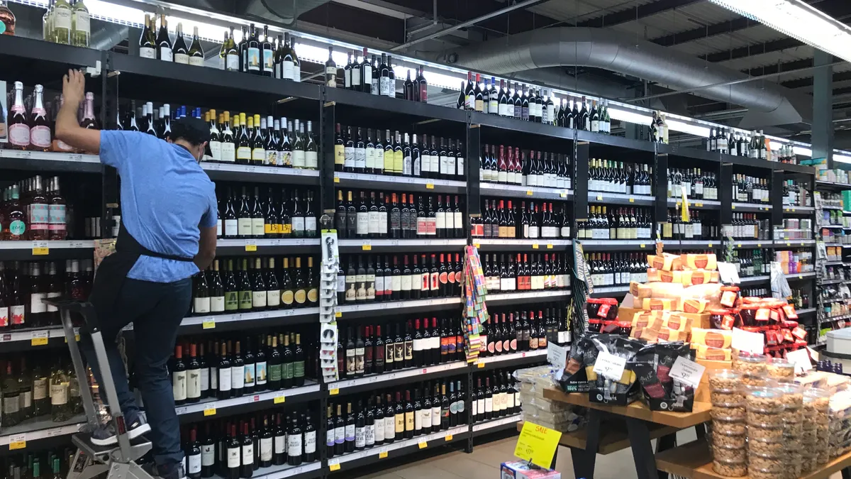 Wine at a Whole Foods in Washington, D.C.