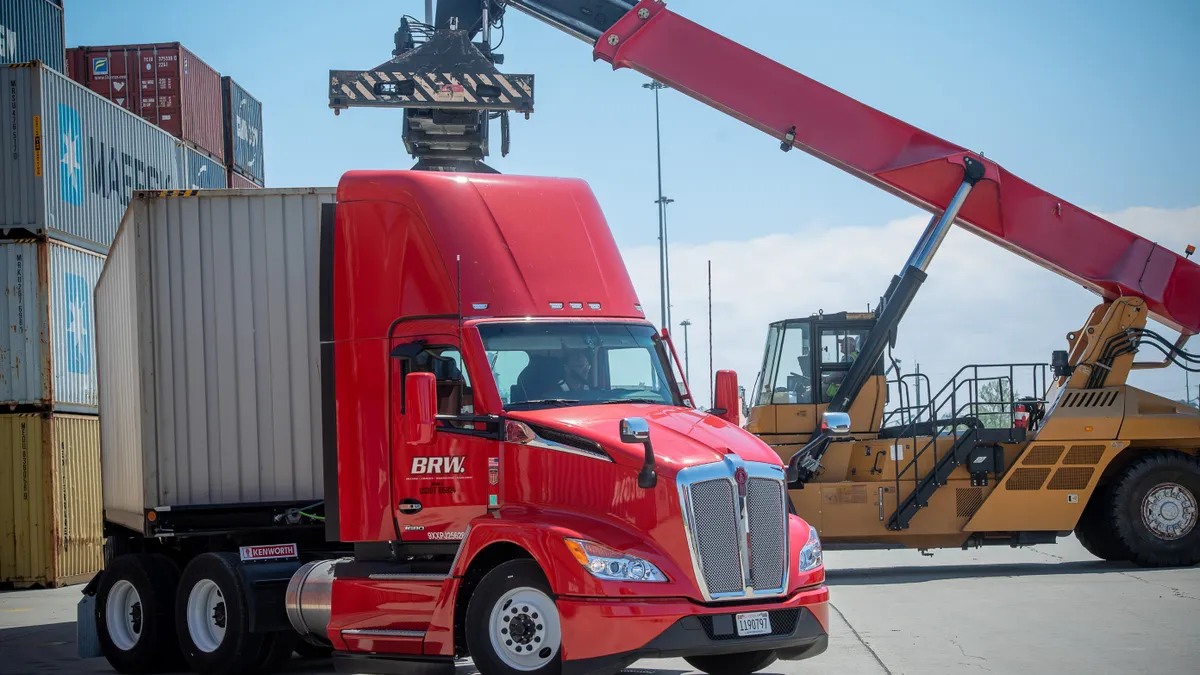 BRW intermodal Haney and White B.R. Williams Trucking