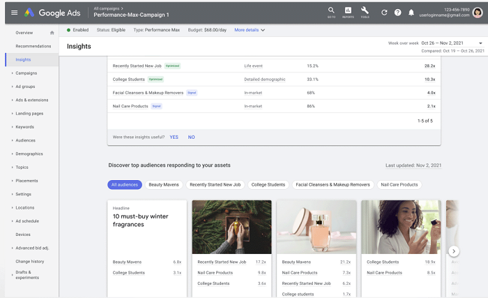 Google Ads insights